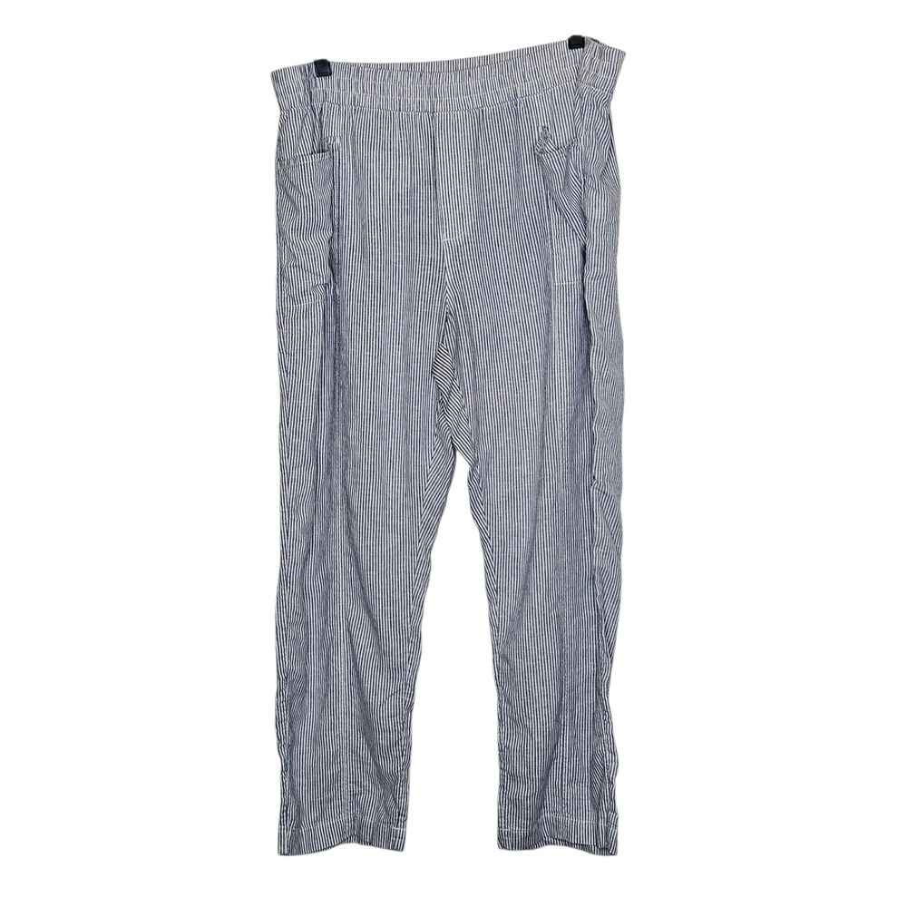 Caslon‎ Women's Blue White Striped Linen Blend Casual Pants Mar2024 L
Lagenlook